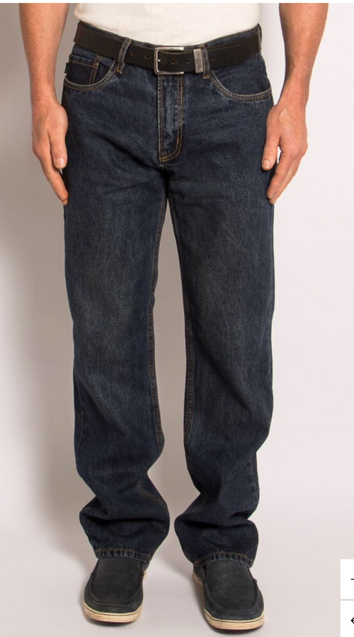 S22 Men’s Hemp Straight  Leg Denim Jeans