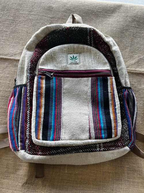 Hemp Handmade Backpack