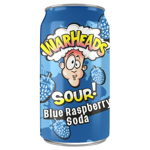 Warheads Sour Blueberry Soda