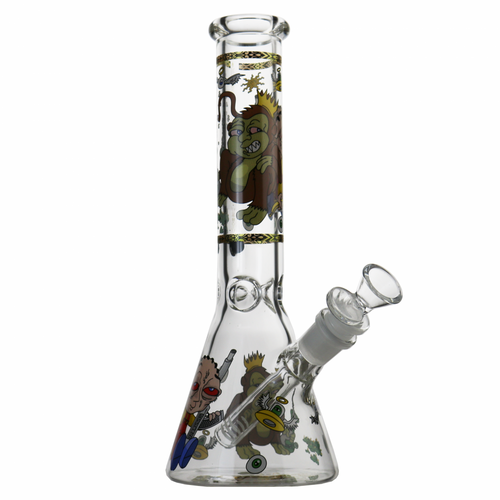 Gorilla King Glass Beaker Waterpipe – 25cm