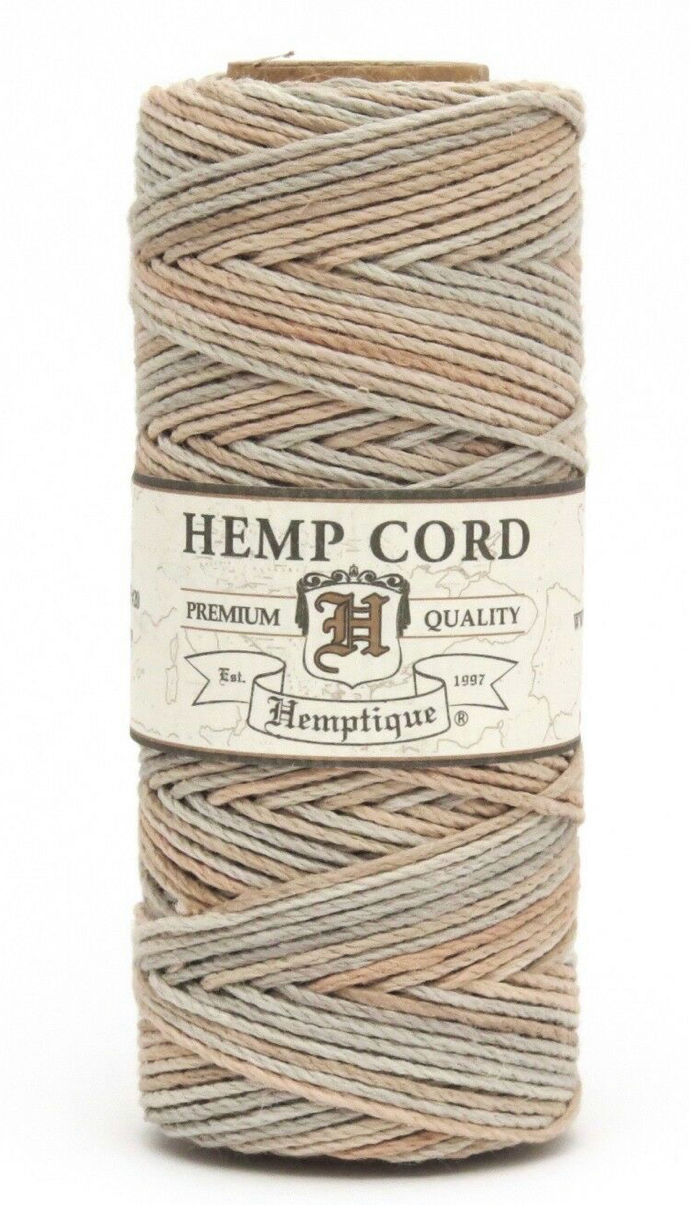 Hemp Cord #20 62.5meters - Sandalwood