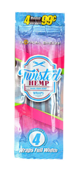 Twisted Hemp Wraps 4 pack