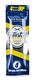 Twisted Hemp Wraps 4 pack