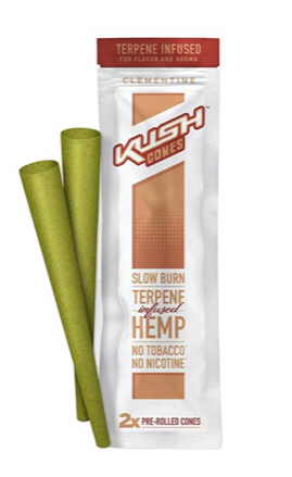 Clementine - Kush Cones Terpene Infused 2 pack