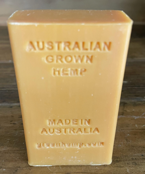 Green Hemp Lemongrass Soap Bar