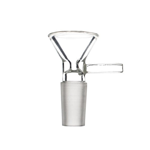 Slider Clear Straight Handle Glass Cone Piece