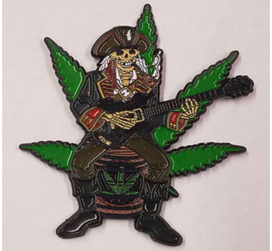 Hat pin.    Captain Weed