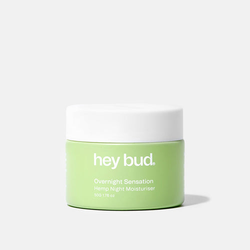 Hey Bud Overnight Sensation Hemp Night Moisturiser 50g