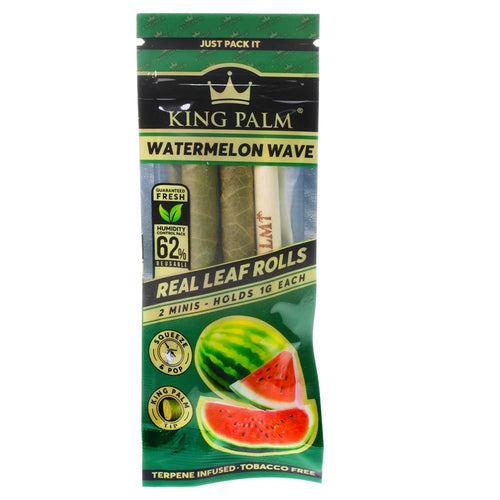 KING PALM WATERMELON WAVE TERPENE INFUSED PRE-ROLLED MINIS