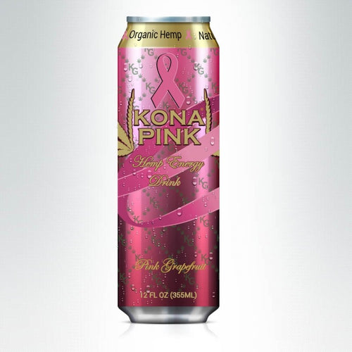 Kona Gold Pink Grapefruit Hemp Energy Drink