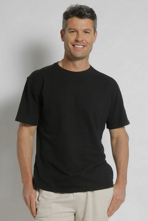 Hemp Braintree Hemp Classic Short Sleeve Tee-Black