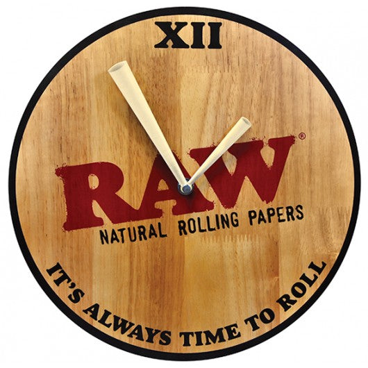 RAW Wall Clock - Wood
