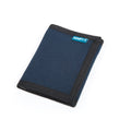 Hemp Tri-fold Wallet

- Blue with Black Trim