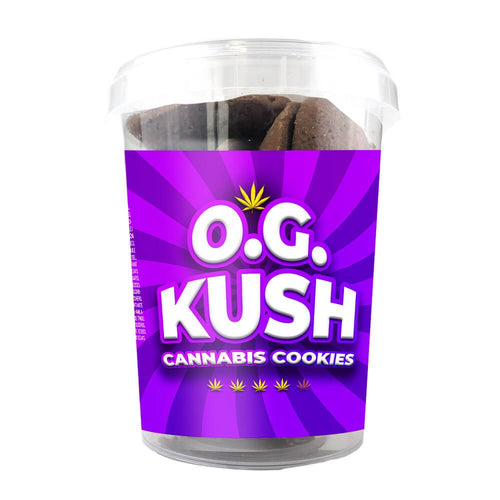OG Kush Cannabis Cookies THC Free 150g